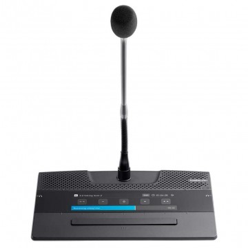 Thiết bị hội thảo để bàn màn hình cảm ứng 5.2" Televic Confidea FLEX Mike